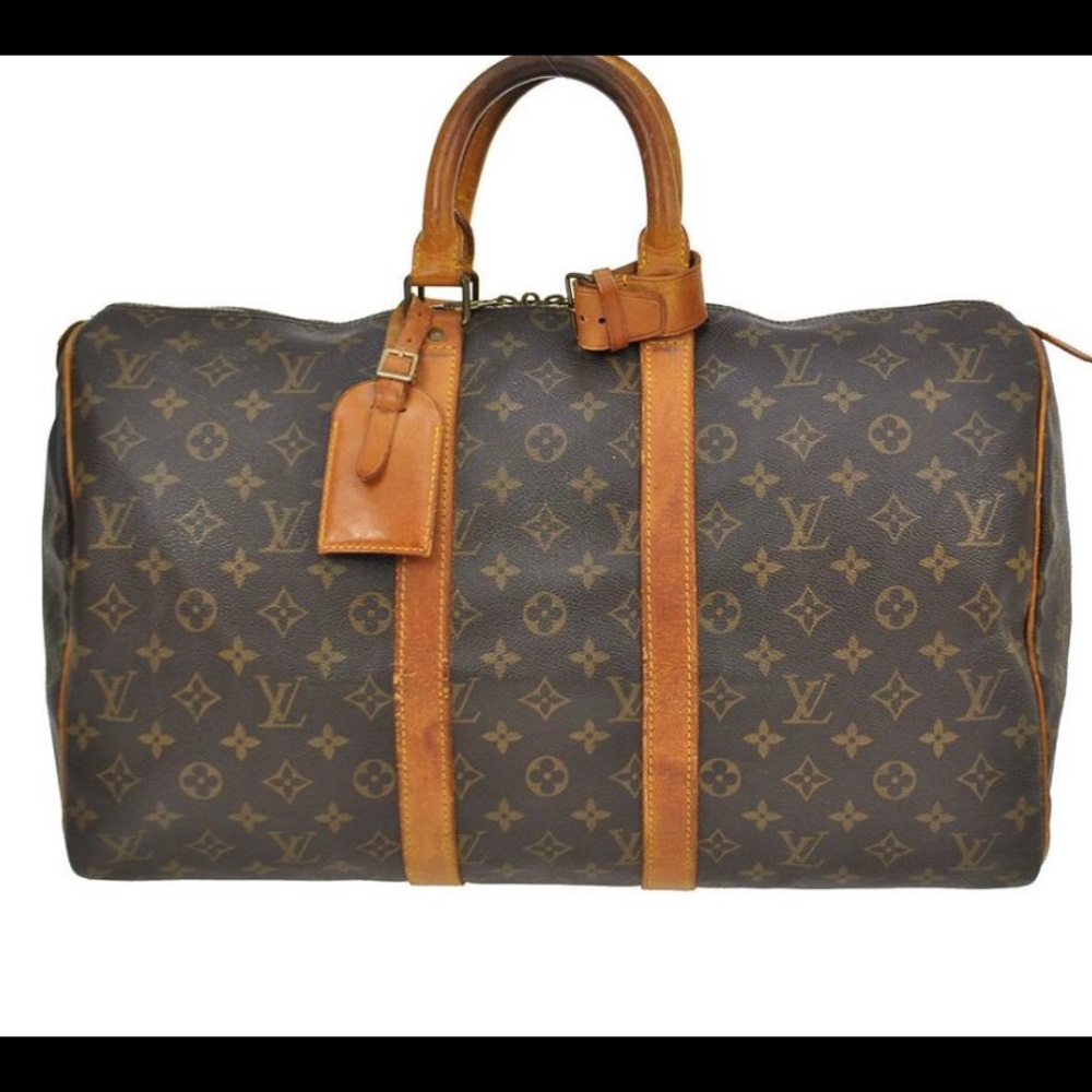 Louis Vuitton keepall 45 weekend travel bag